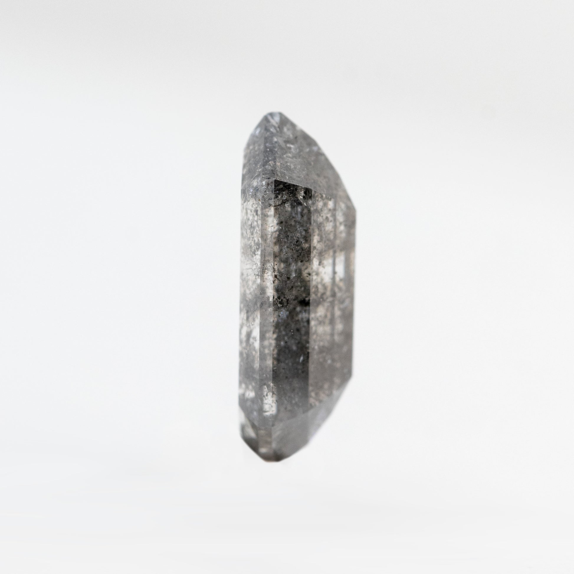 CAELEN (J) 2.09 Carat Dark and Clear Elongated Hexagon Diamond for Custom Work - Inventory Code DCH209 - Midwinter Co. Alternative Bridal Rings and Modern Fine Jewelry