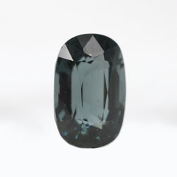 2.32 Carat Teal Blue Elongated Cushion Sapphire for Custom Work - Inventory Code TECS232 - Midwinter Co. Alternative Bridal Rings and Modern Fine Jewelry