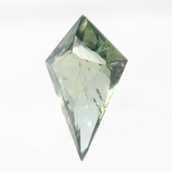 3.66 Carat Light Green Kite Sapphire for Custom Work - Inventory Code GKS366 - Midwinter Co. Alternative Bridal Rings and Modern Fine Jewelry