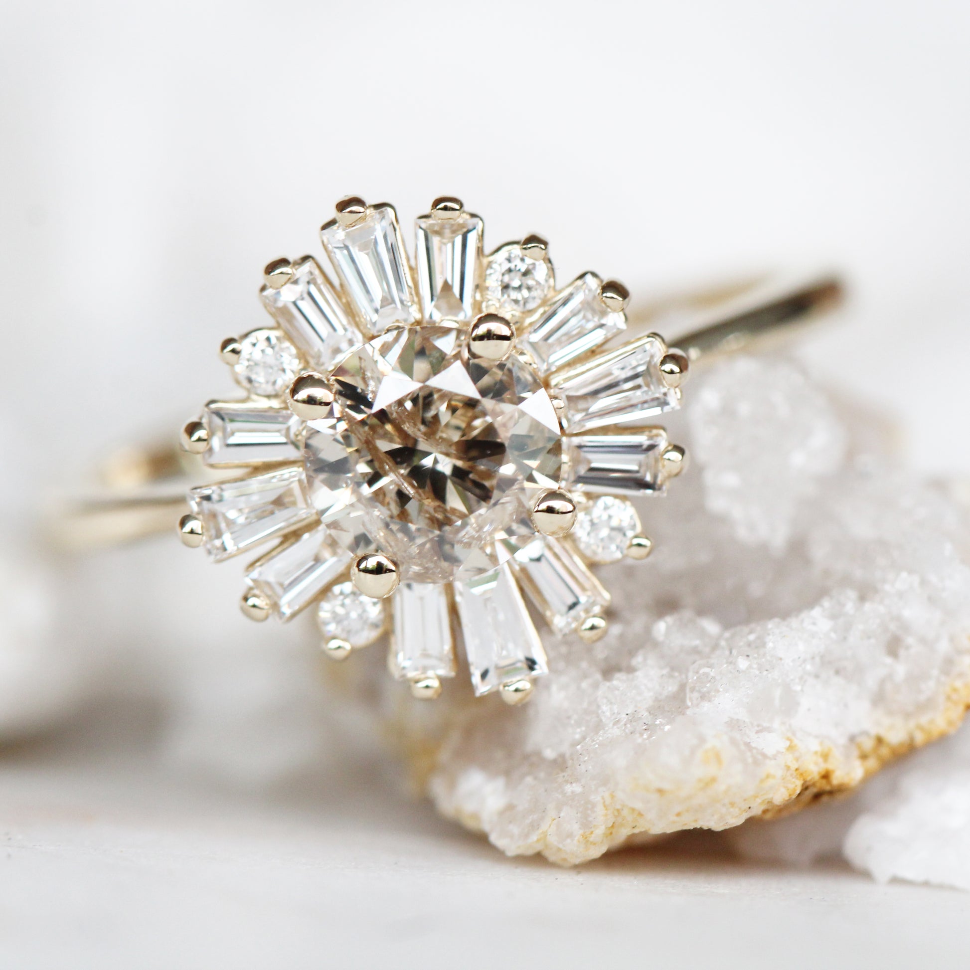 Veda Setting - Midwinter Co. Alternative Bridal Rings and Modern Fine Jewelry