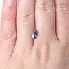 1.15 Carat Light Blue Oval Sapphire for Custom Work - Inventory Code BOS115 - Midwinter Co. Alternative Bridal Rings and Modern Fine Jewelry