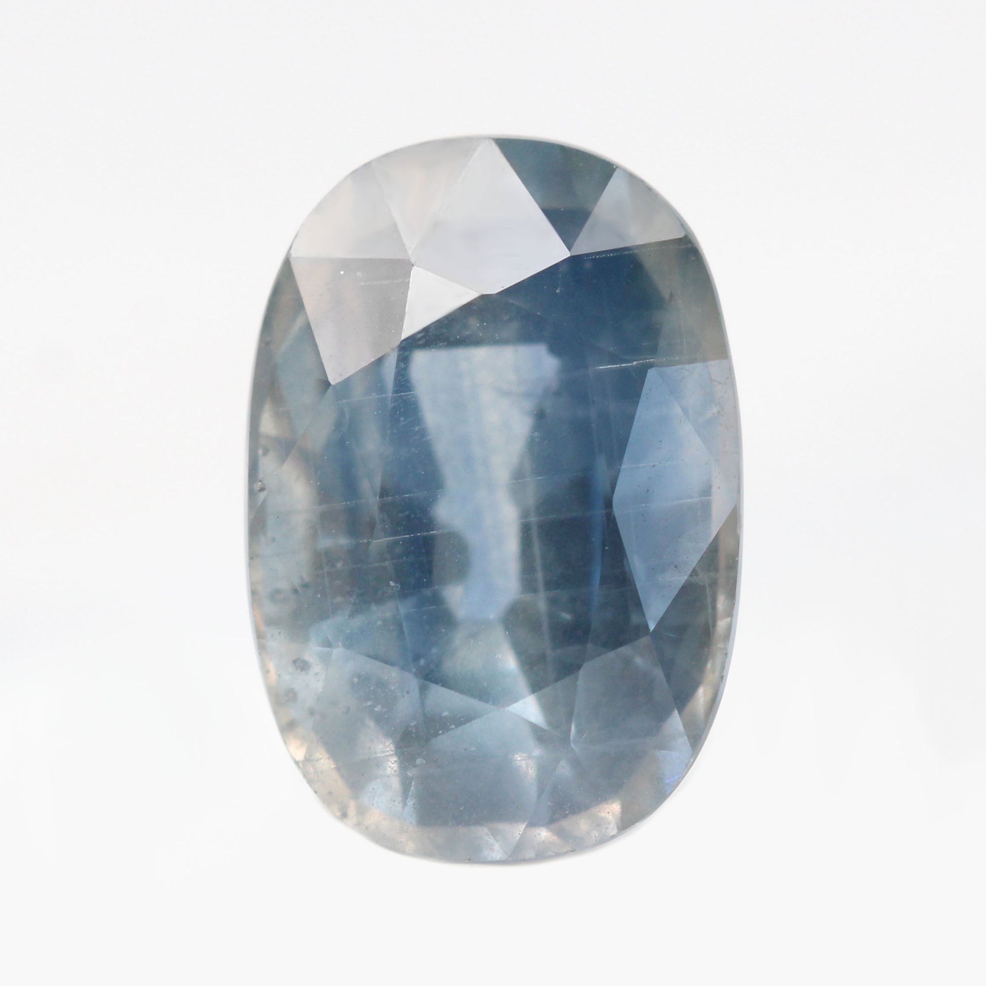 3.67 Carat Light Blue Oval Sapphire for Custom Work - Inventory Code BOS367 - Midwinter Co. Alternative Bridal Rings and Modern Fine Jewelry