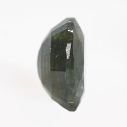 2.20 Carat Dark Green Oval Sapphire for Custom Work - Inventory Code GOS220 - Midwinter Co. Alternative Bridal Rings and Modern Fine Jewelry