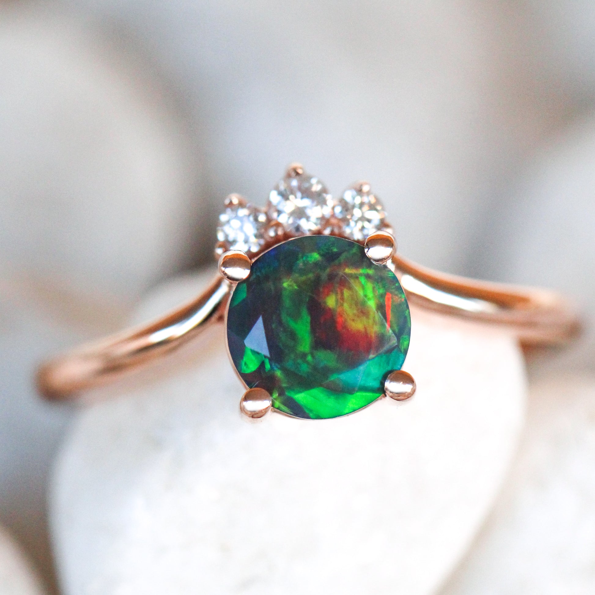 Artemis Setting - Midwinter Co. Alternative Bridal Rings and Modern Fine Jewelry