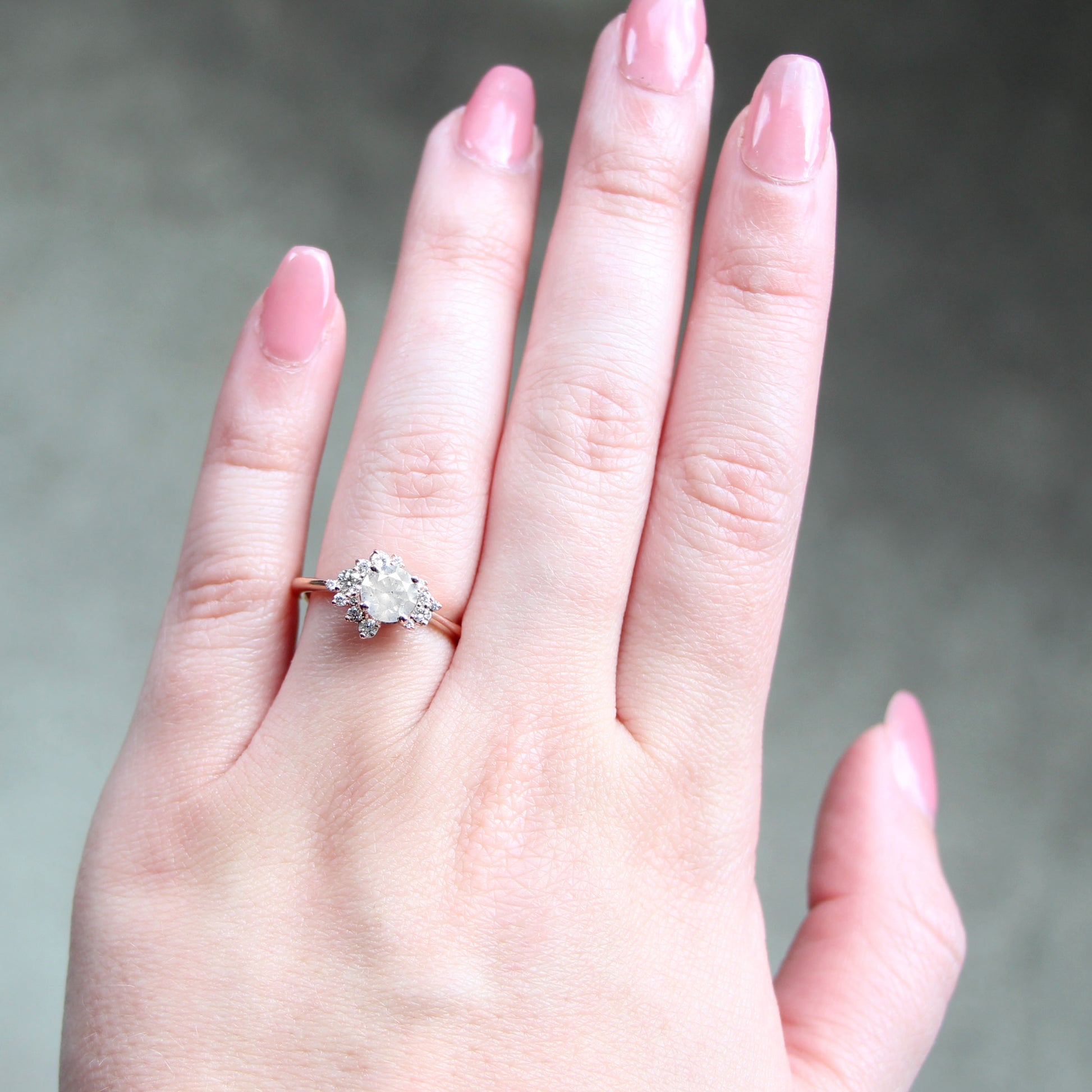 Orion Setting Unique Engagement Ring with Celestial Design