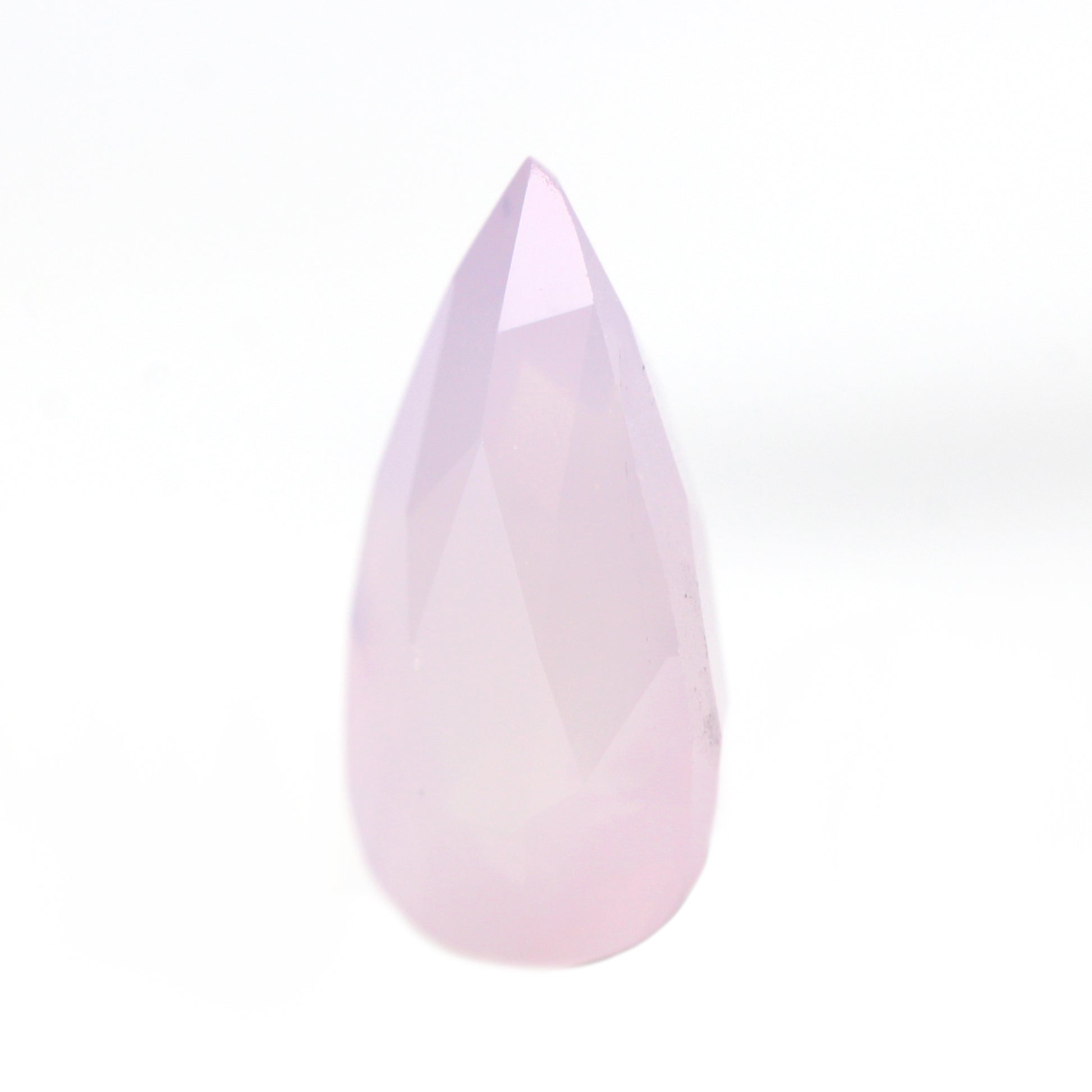 1.13 Carat Opalescent Pink Pear Sapphire for Custom Work - Inventory Code PPS113 - Midwinter Co. Alternative Bridal Rings and Modern Fine Jewelry