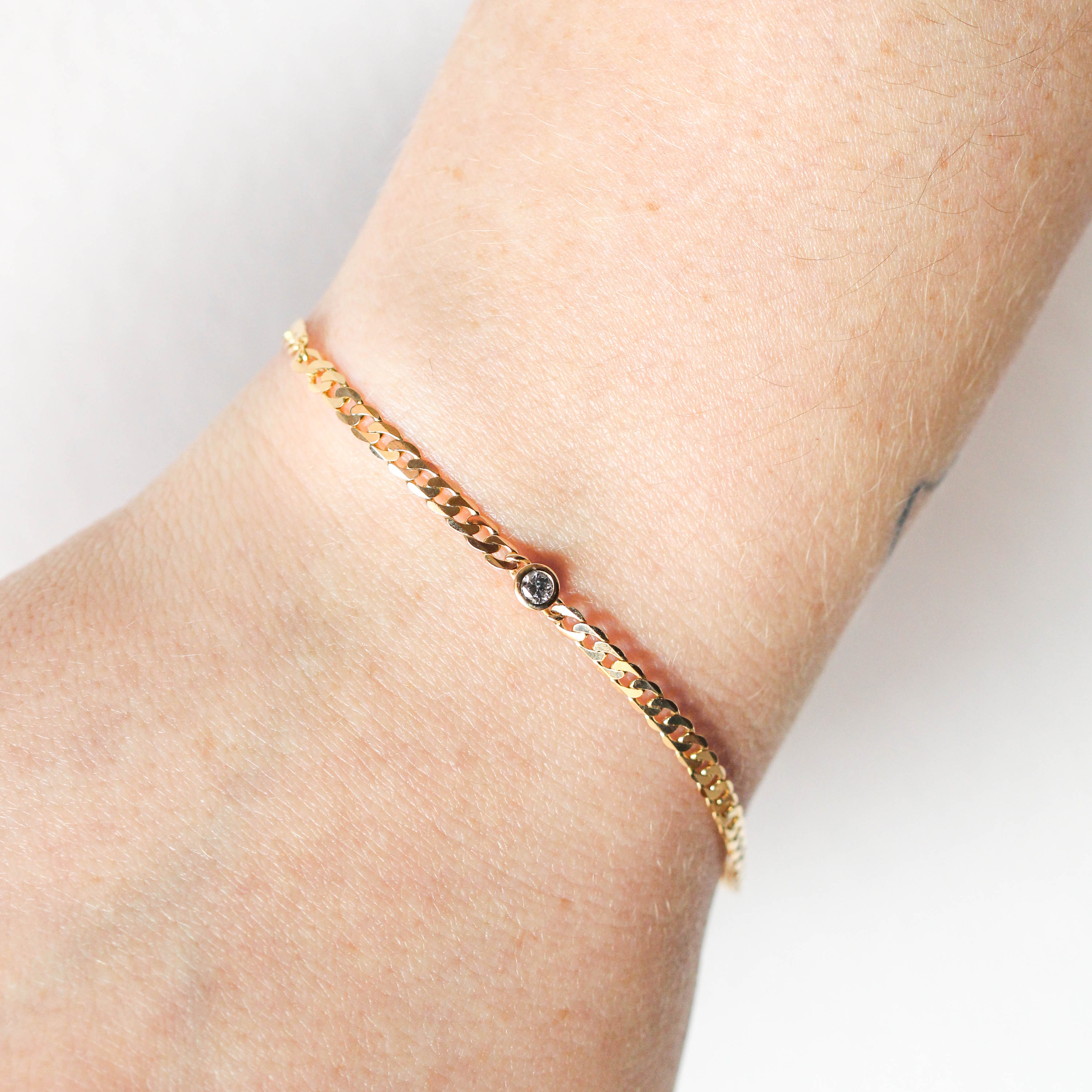 Delicate Dew Drops Bracelet in Gold, Rose Gold, and Sterling Silver -  Danique Jewelry