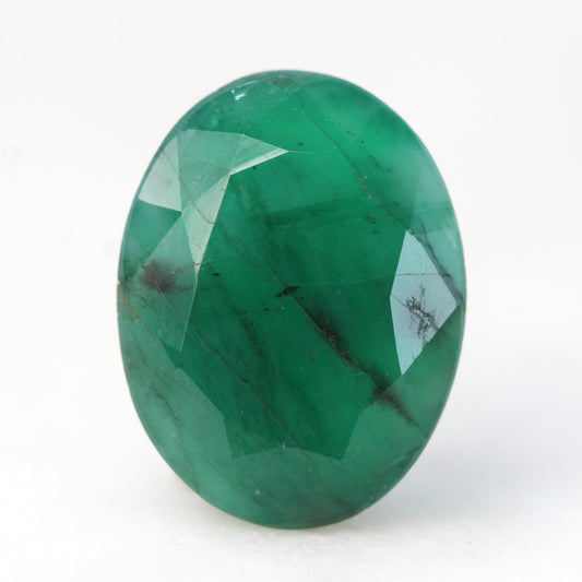 2.80 Carat Oval Emerald for Custom Work - Inventory Code OEM280 - Midwinter Co. Alternative Bridal Rings and Modern Fine Jewelry