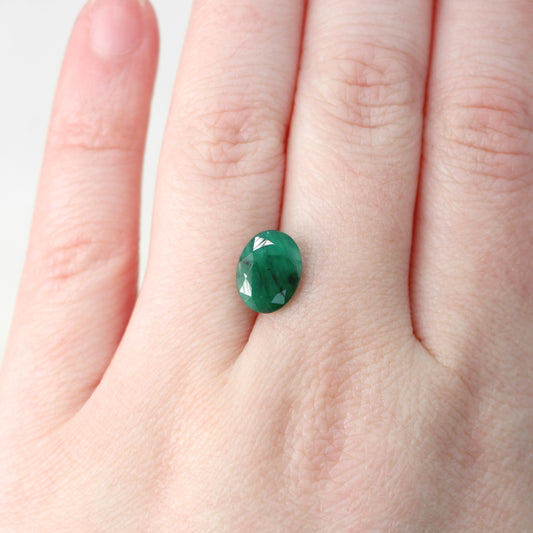 2.80 Carat Oval Emerald for Custom Work - Inventory Code OEM280