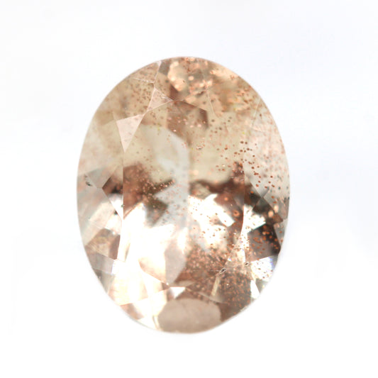 CAELEN (M) 1.70 Carat Golden Oval Sunstone for Custom Work - Inventory Code OSUN170 - Midwinter Co. Alternative Bridal Rings and Modern Fine Jewelry