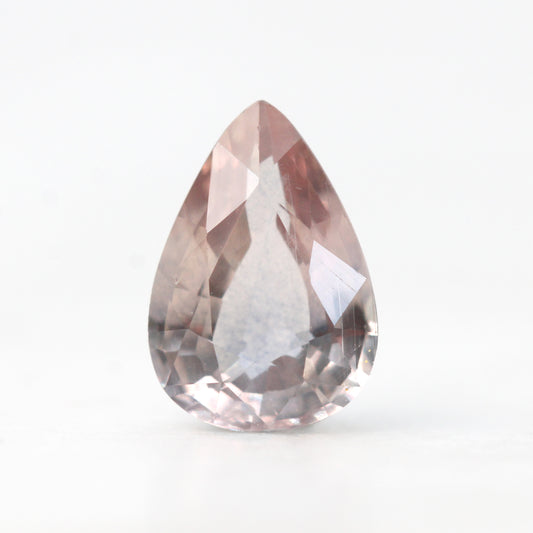 CAELEN (M) 1.30 Carat Clear Warm Pink Pear Sapphire for Custom Work - Inventory Code PPS130 - Midwinter Co. Alternative Bridal Rings and Modern Fine Jewelry
