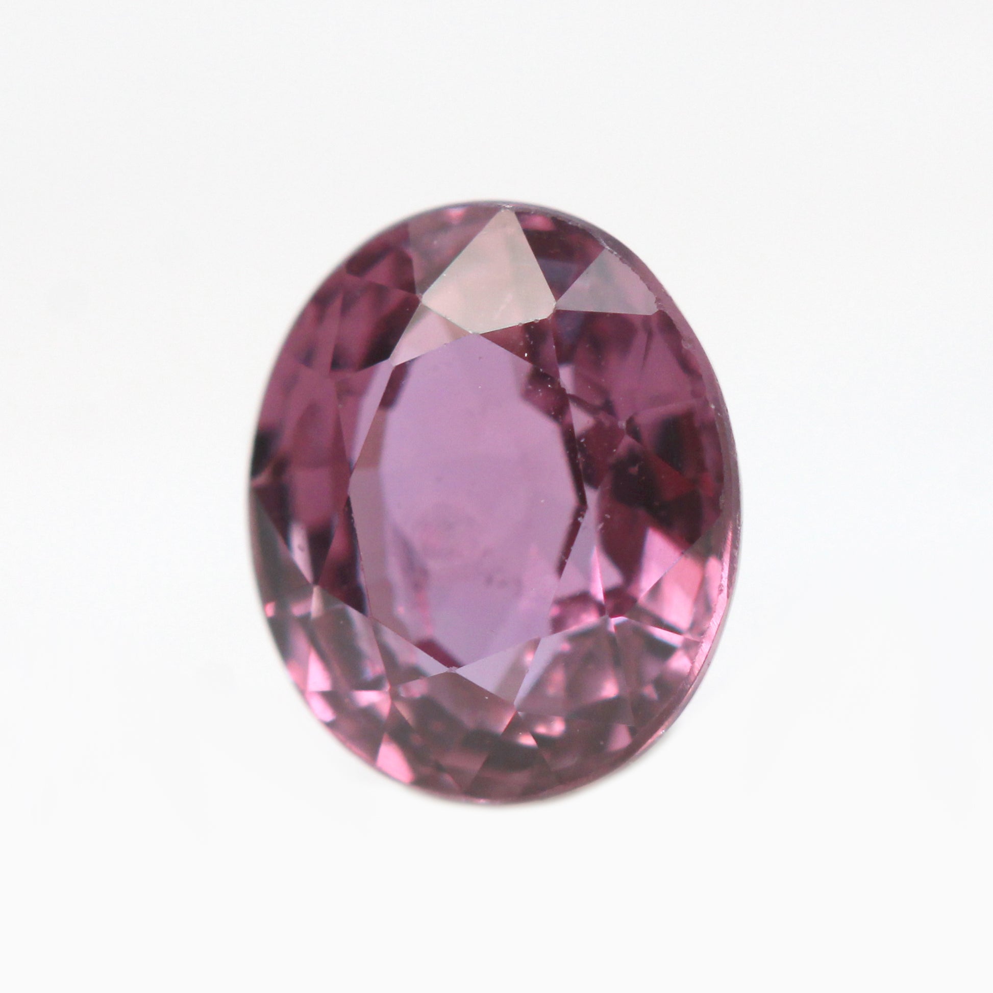 1.79 Carat Magenta Pink Oval Madagascar Sapphire for Custom Work - Inventory Code POS179 - Midwinter Co. Alternative Bridal Rings and Modern Fine Jewelry