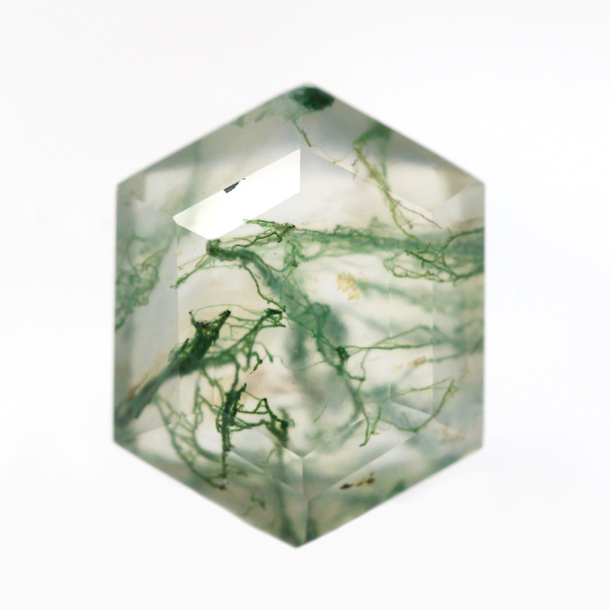 Moss Agate in the Shape of Your Choice for Custom Work - Inventory Code MA200 - Midwinter Co. Alternative Bridal Rings and Modern Fine Jewelry