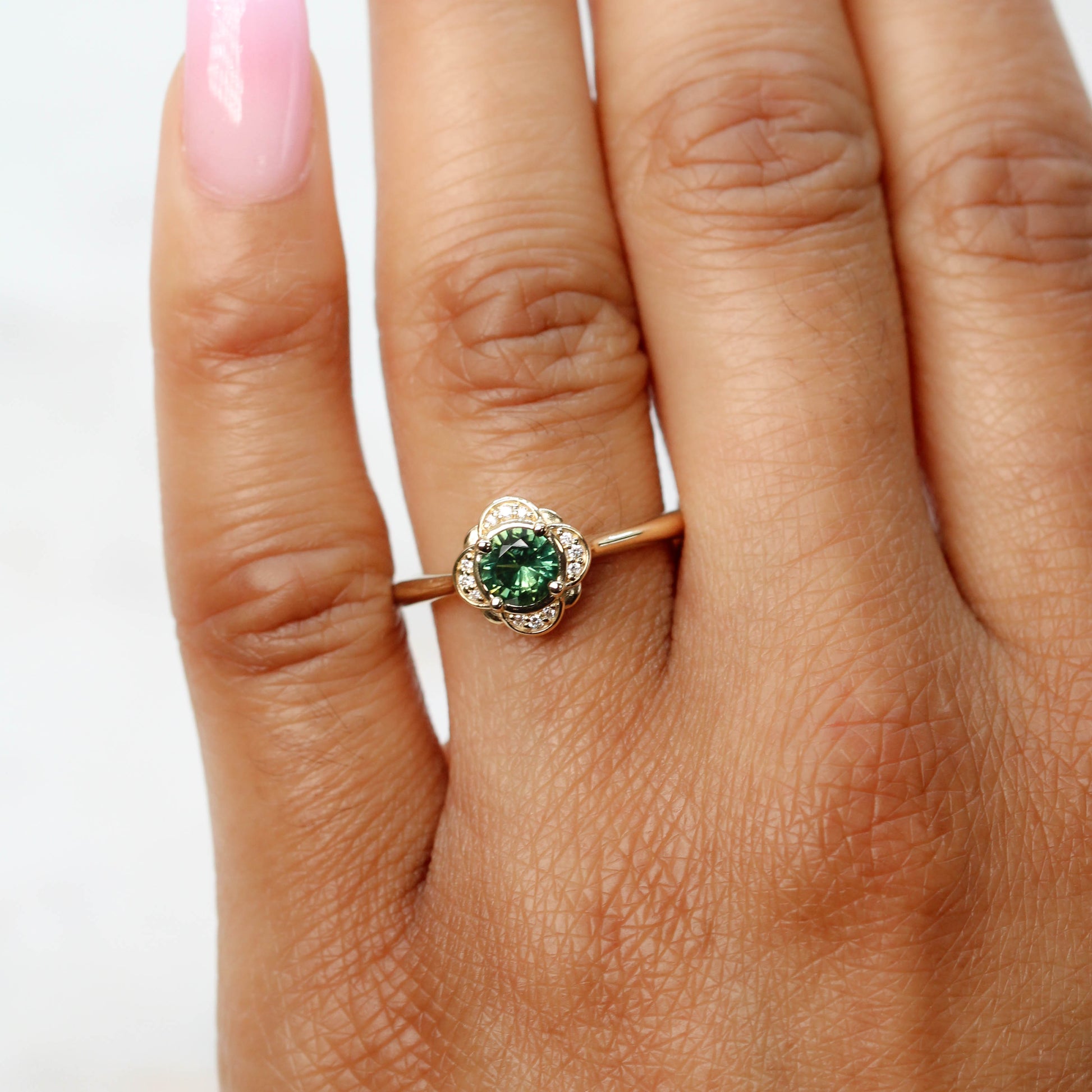 Clover Setting - Midwinter Co. Alternative Bridal Rings and Modern Fine Jewelry