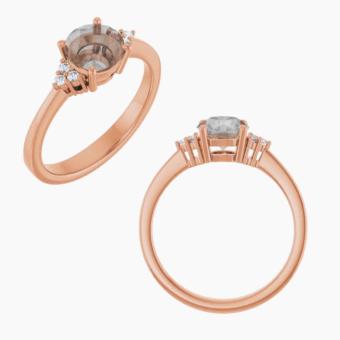 Imogene Setting - Midwinter Co. Alternative Bridal Rings and Modern Fine Jewelry