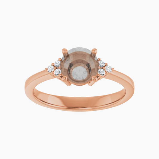 Imogene Setting - Midwinter Co. Alternative Bridal Rings and Modern Fine Jewelry