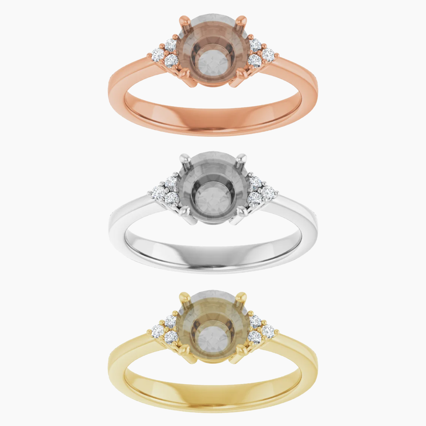 Imogene Setting - Midwinter Co. Alternative Bridal Rings and Modern Fine Jewelry