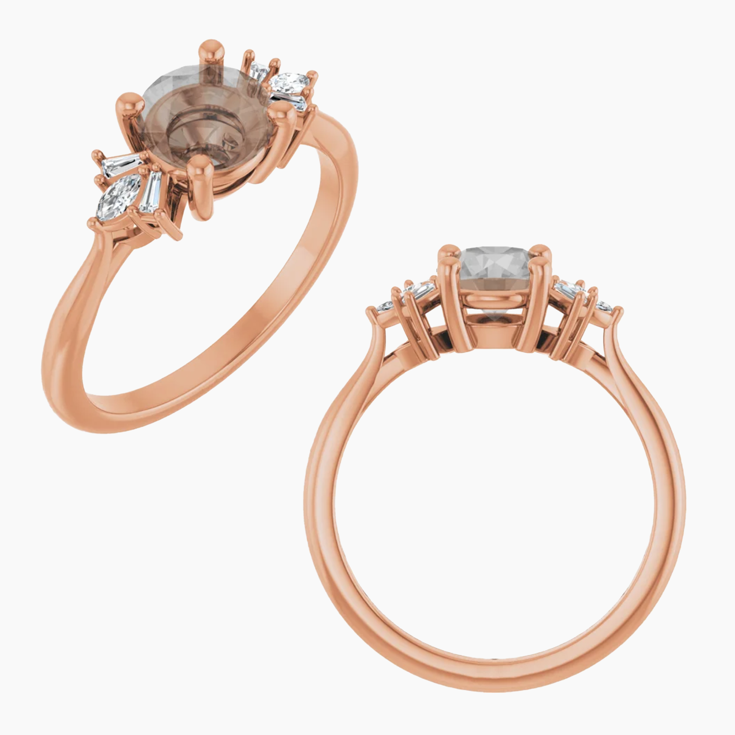 Ines Setting - Midwinter Co. Alternative Bridal Rings and Modern Fine Jewelry
