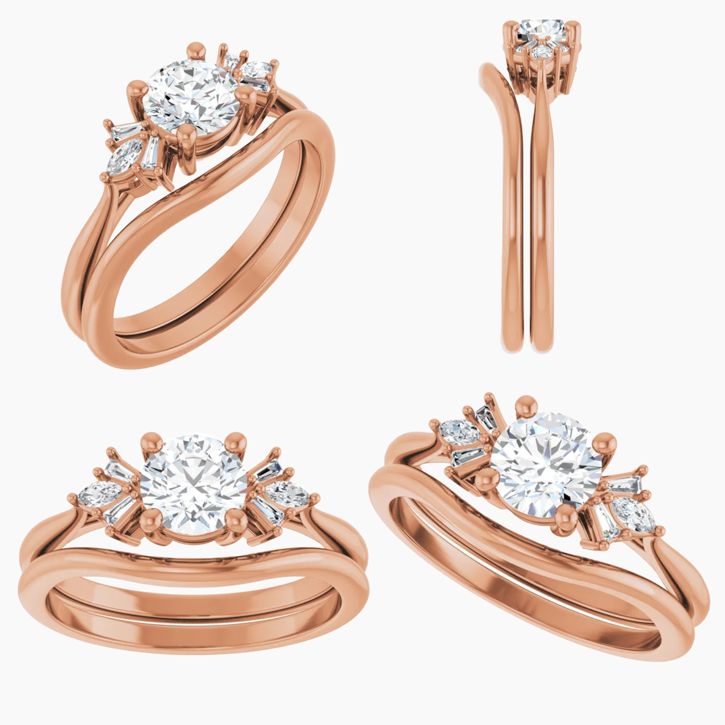 Ines Setting - Midwinter Co. Alternative Bridal Rings and Modern Fine Jewelry