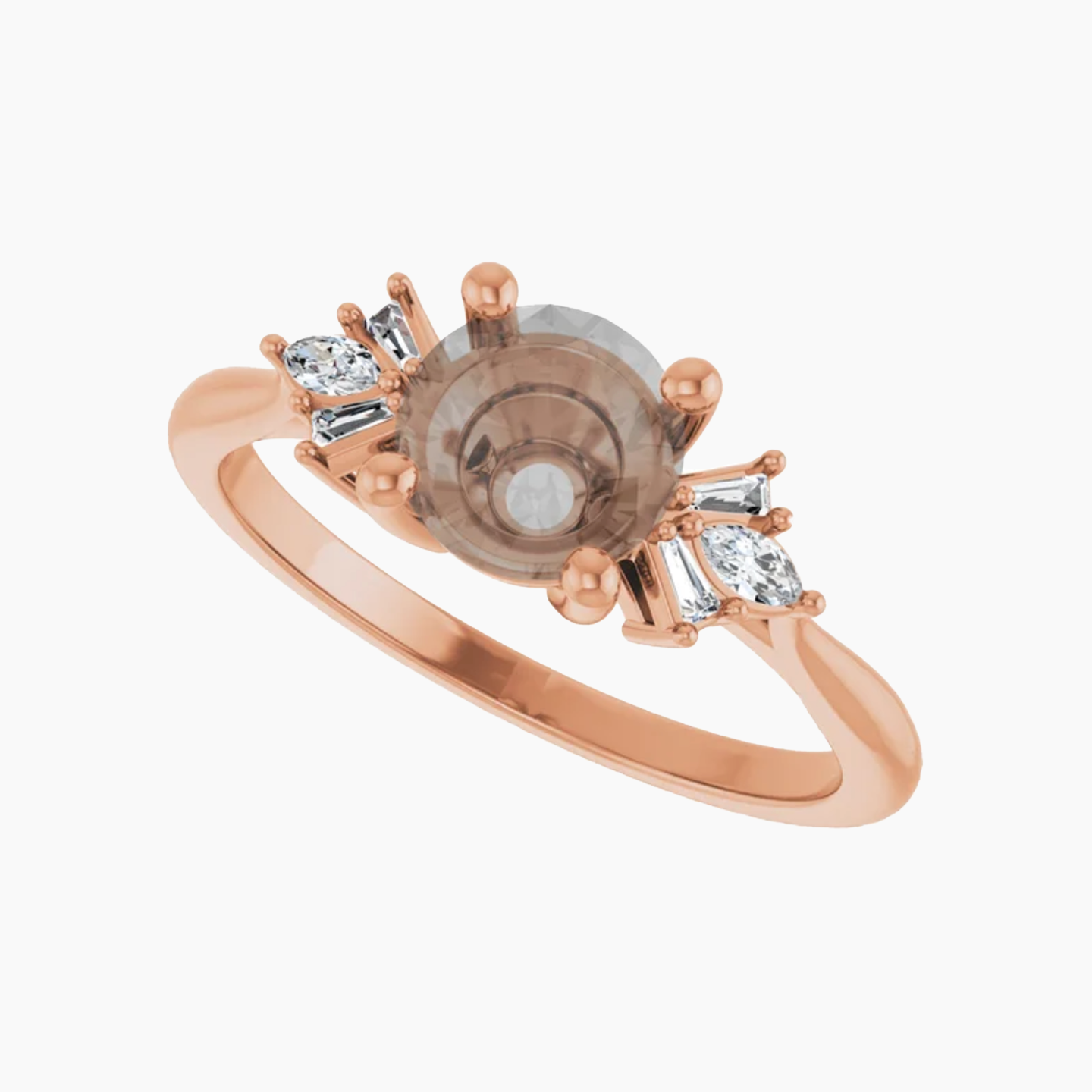 Ines Setting - Midwinter Co. Alternative Bridal Rings and Modern Fine Jewelry