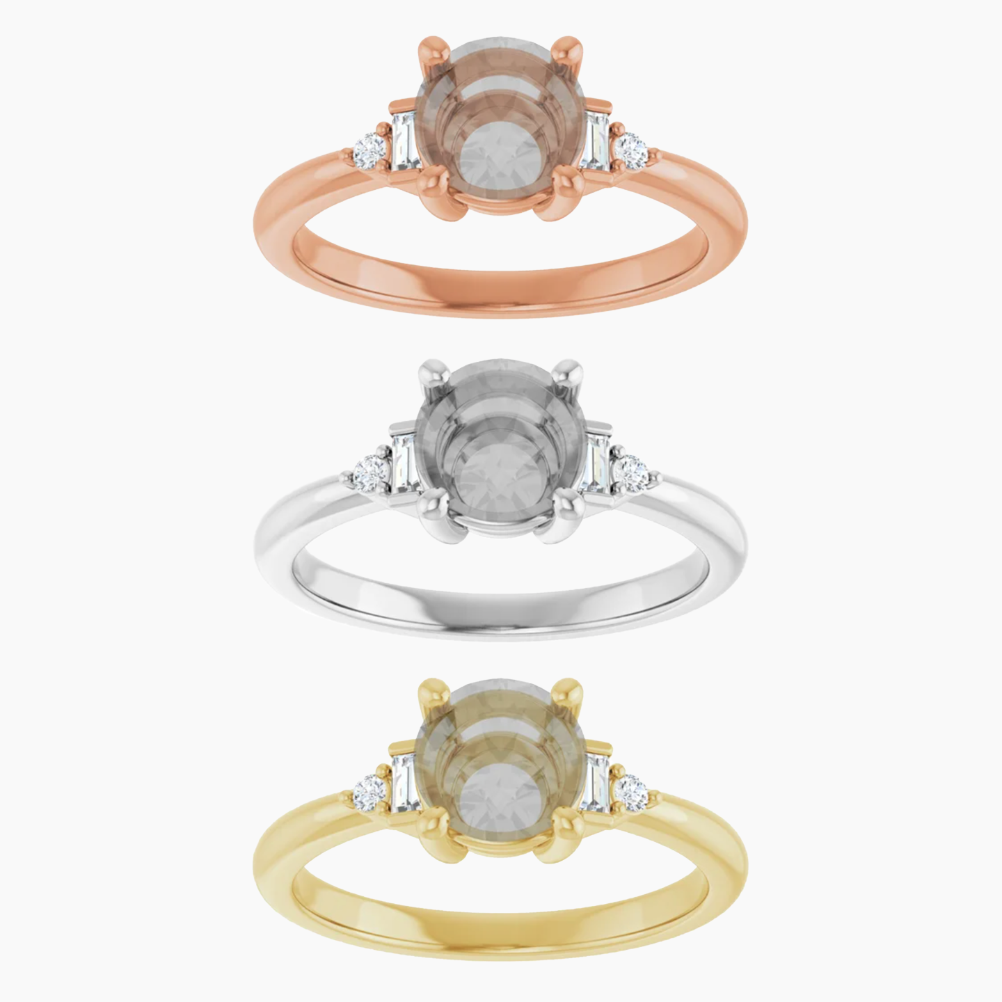 Iris Setting - Midwinter Co. Alternative Bridal Rings and Modern Fine Jewelry