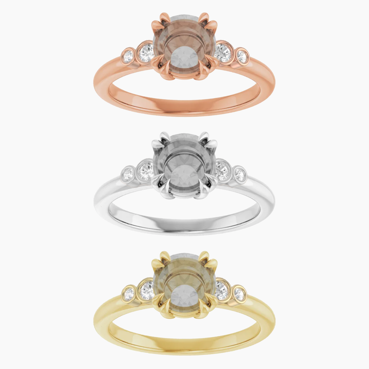 Joyce Setting - Midwinter Co. Alternative Bridal Rings and Modern Fine Jewelry