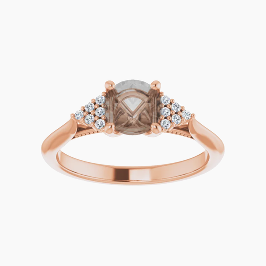 Keiri Setting - Midwinter Co. Alternative Bridal Rings and Modern Fine Jewelry