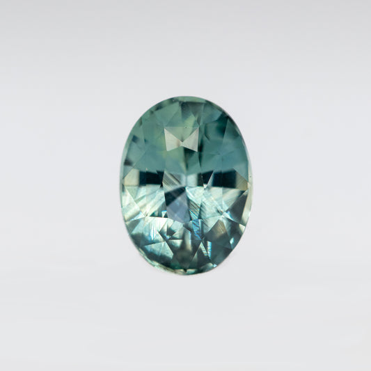 1.18 Carat Light Blue Oval Sapphire for Custom Work - Inventory Code LBOS118