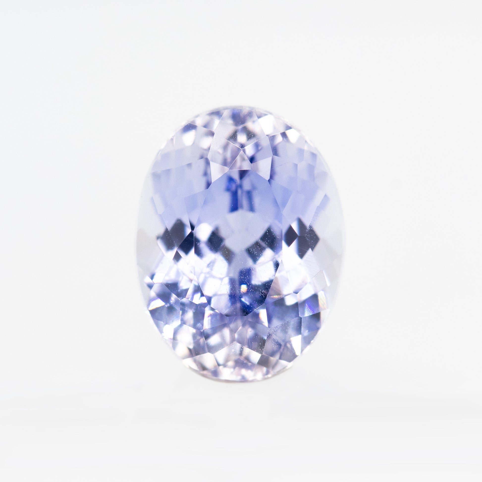 CAELEN (J) 3.17 Carat Light Blue Oval Lab Sapphire for Custom Work - Inventory Code LBOS317 - Midwinter Co. Alternative Bridal Rings and Modern Fine Jewelry