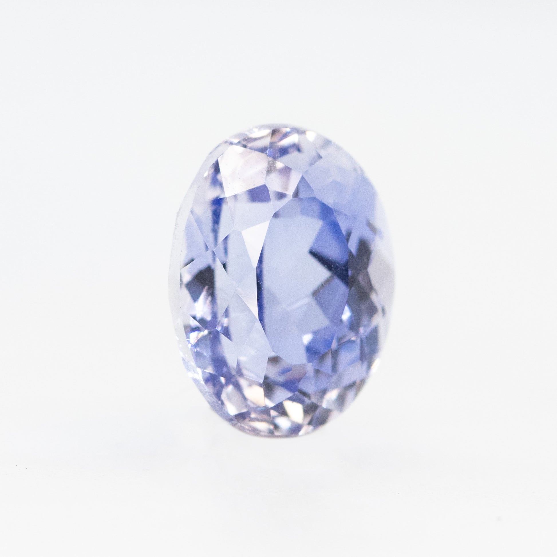 CAELEN (J) 3.17 Carat Light Blue Oval Lab Sapphire for Custom Work - Inventory Code LBOS317 - Midwinter Co. Alternative Bridal Rings and Modern Fine Jewelry