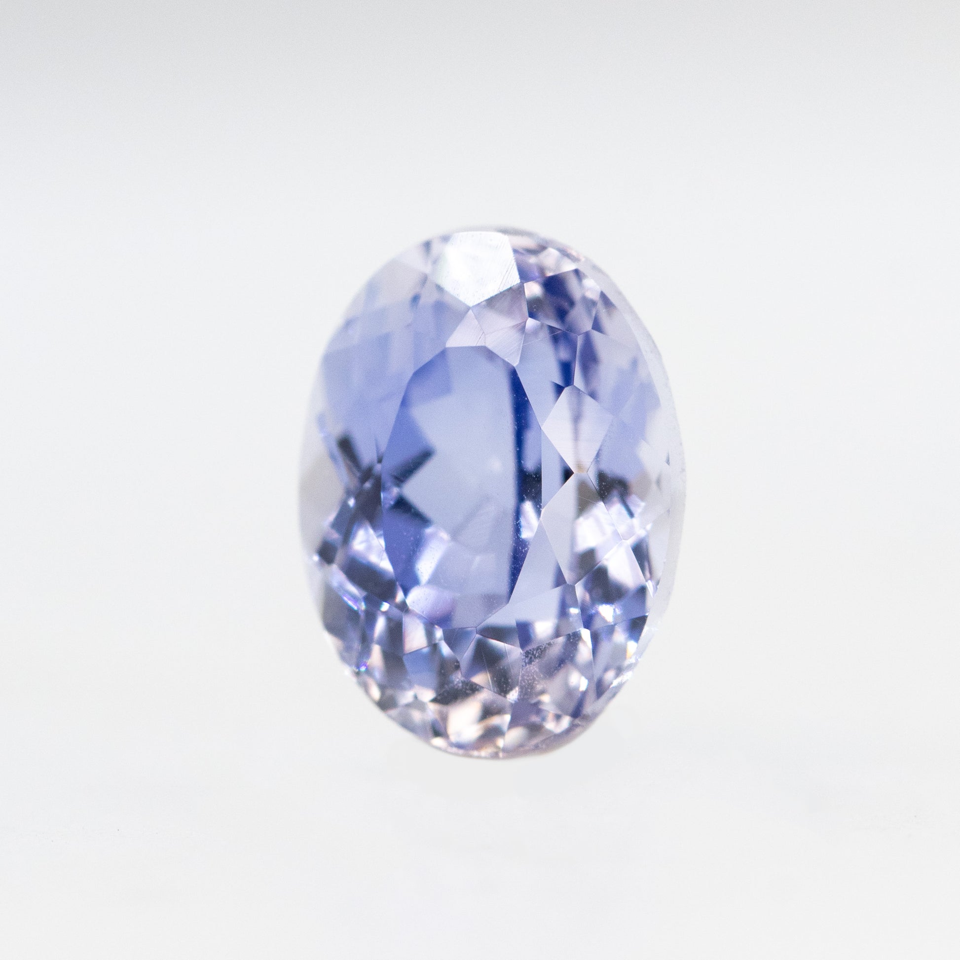 CAELEN (J) 3.17 Carat Light Blue Oval Lab Sapphire for Custom Work - Inventory Code LBOS317 - Midwinter Co. Alternative Bridal Rings and Modern Fine Jewelry