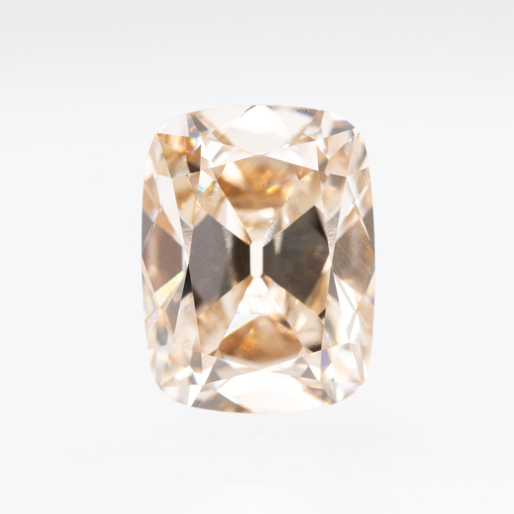 5.14 Carat Lab Grown Champagne Diamond for Custom Work - Inventory Code LGCD514 - Midwinter Co. Alternative Bridal Rings and Modern Fine Jewelry