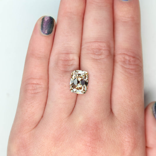 5.14 Carat Lab Grown Champagne Diamond for Custom Work - Inventory Code LGCD514 - Midwinter Co. Alternative Bridal Rings and Modern Fine Jewelry
