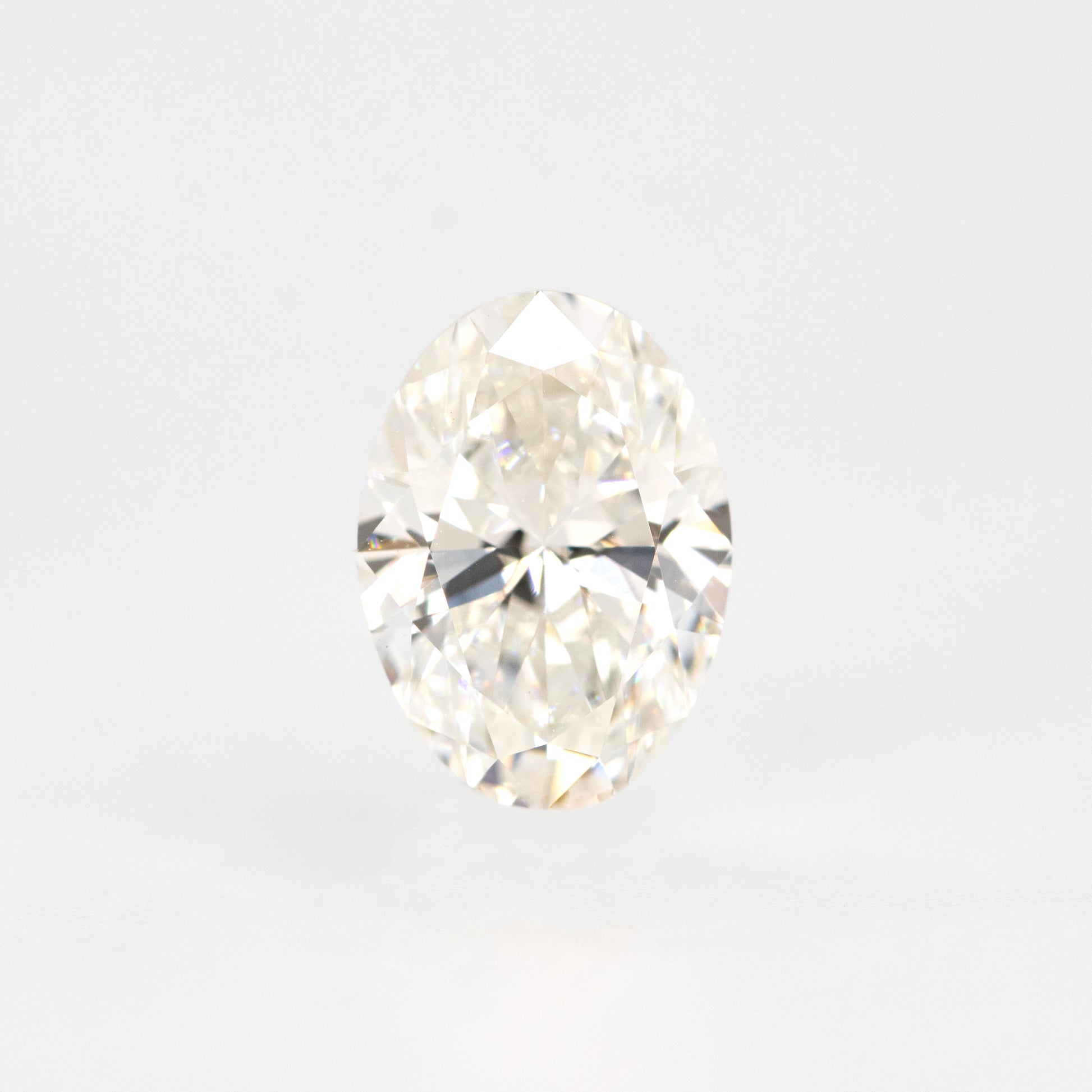 CAELEN (J) 1.00 Carat IGI Certified Lab Grown Oval Diamond for Custom Work - Inventory Code LGO100 - Midwinter Co. Alternative Bridal Rings and Modern Fine Jewelry