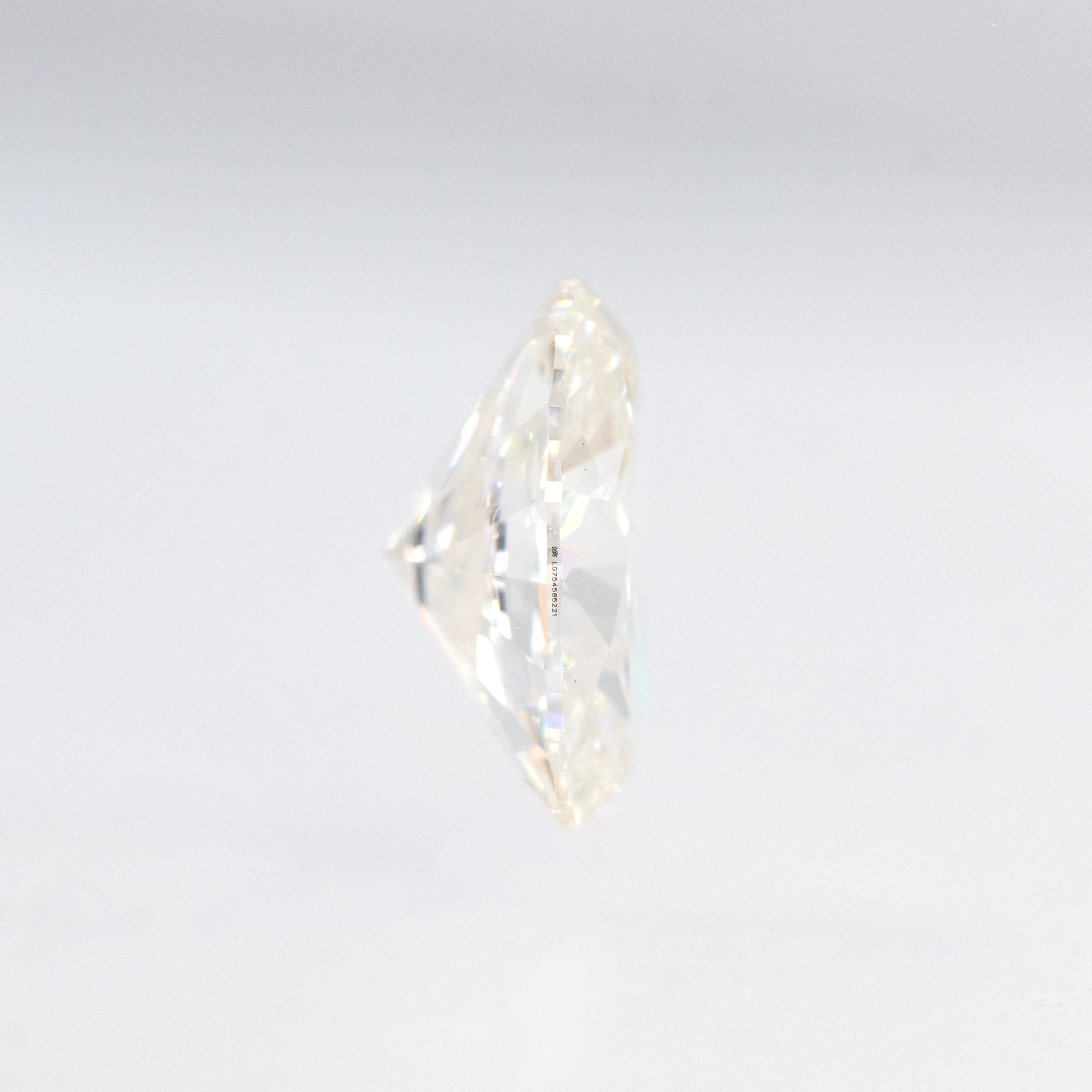 CAELEN (J) 1.00 Carat IGI Certified Lab Grown Oval Diamond for Custom Work - Inventory Code LGO100 - Midwinter Co. Alternative Bridal Rings and Modern Fine Jewelry