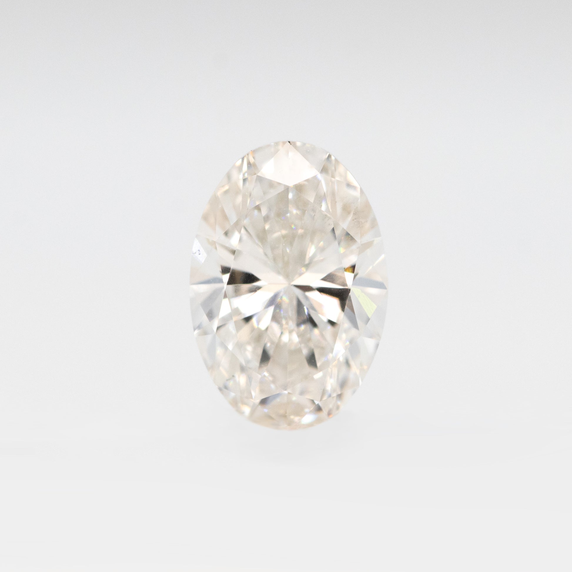 1.03 Carat Certified Lab Grown Oval Diamond for Custom Work - Inventory Code LGO103 - Midwinter Co. Alternative Bridal Rings and Modern Fine Jewelry