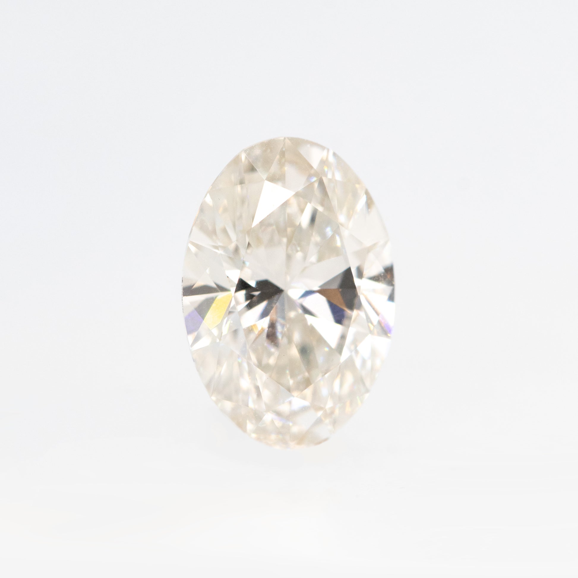 CAELEN (J) 1.08 Carat Certified Lab Grown Oval Diamond for Custom Work - Inventory Code LGO108 - Midwinter Co. Alternative Bridal Rings and Modern Fine Jewelry