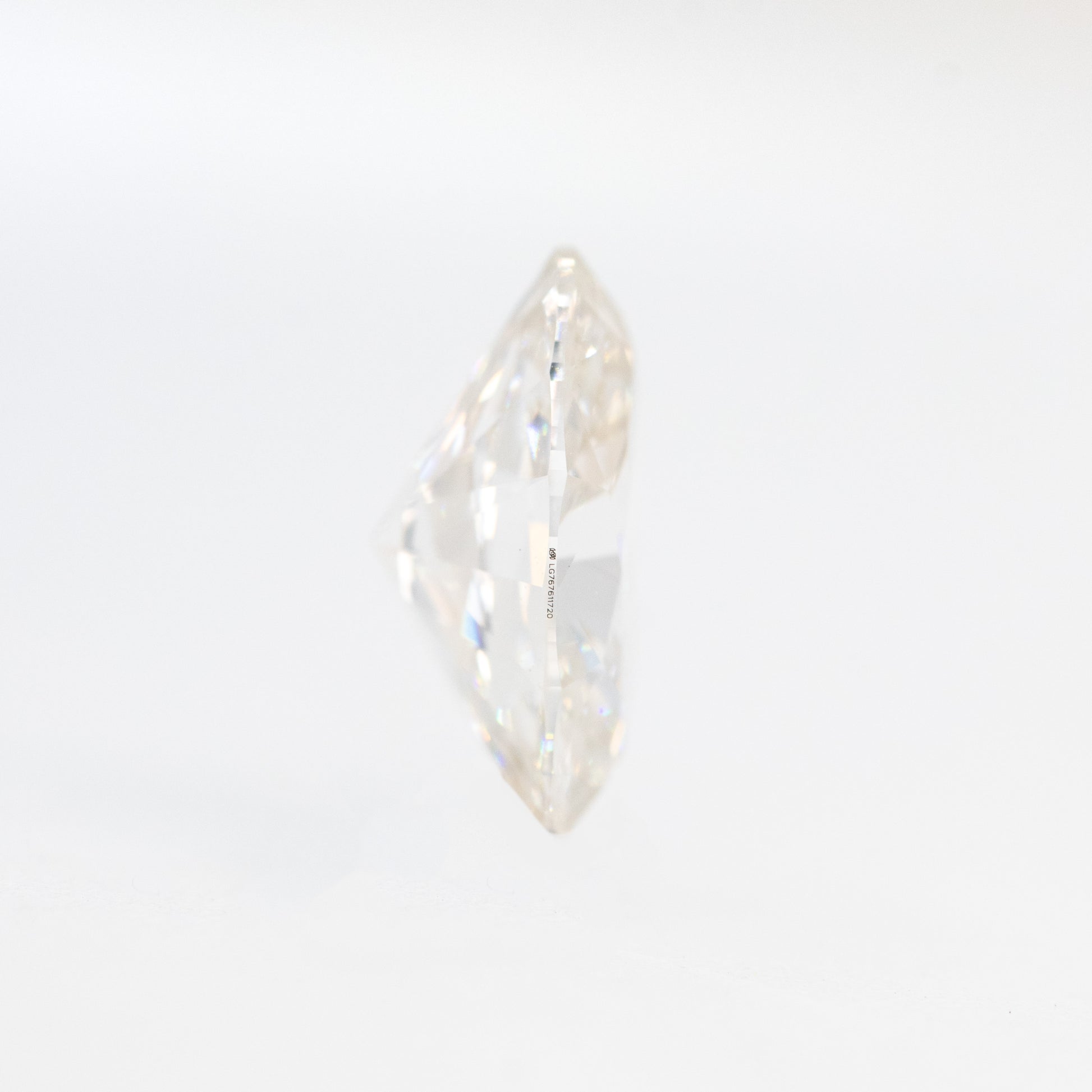 CAELEN (J) 1.08 Carat Certified Lab Grown Oval Diamond for Custom Work - Inventory Code LGO108 - Midwinter Co. Alternative Bridal Rings and Modern Fine Jewelry