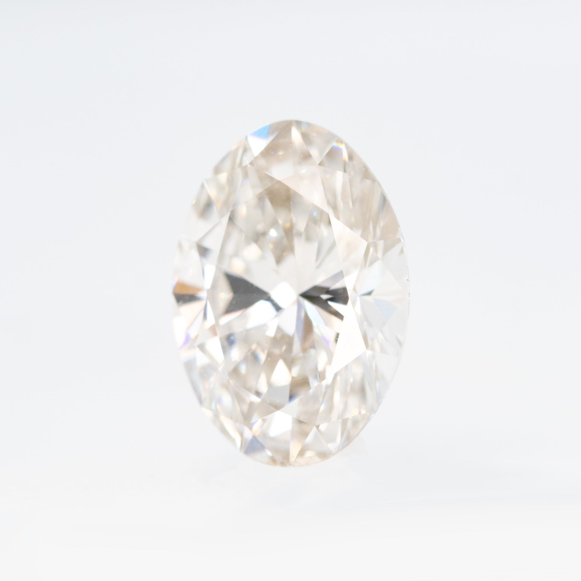 CAELEN (J) 2.87 Carat Certified Lab Grown Oval Diamond for Custom Work - Inventory Code LGO287 - Midwinter Co. Alternative Bridal Rings and Modern Fine Jewelry