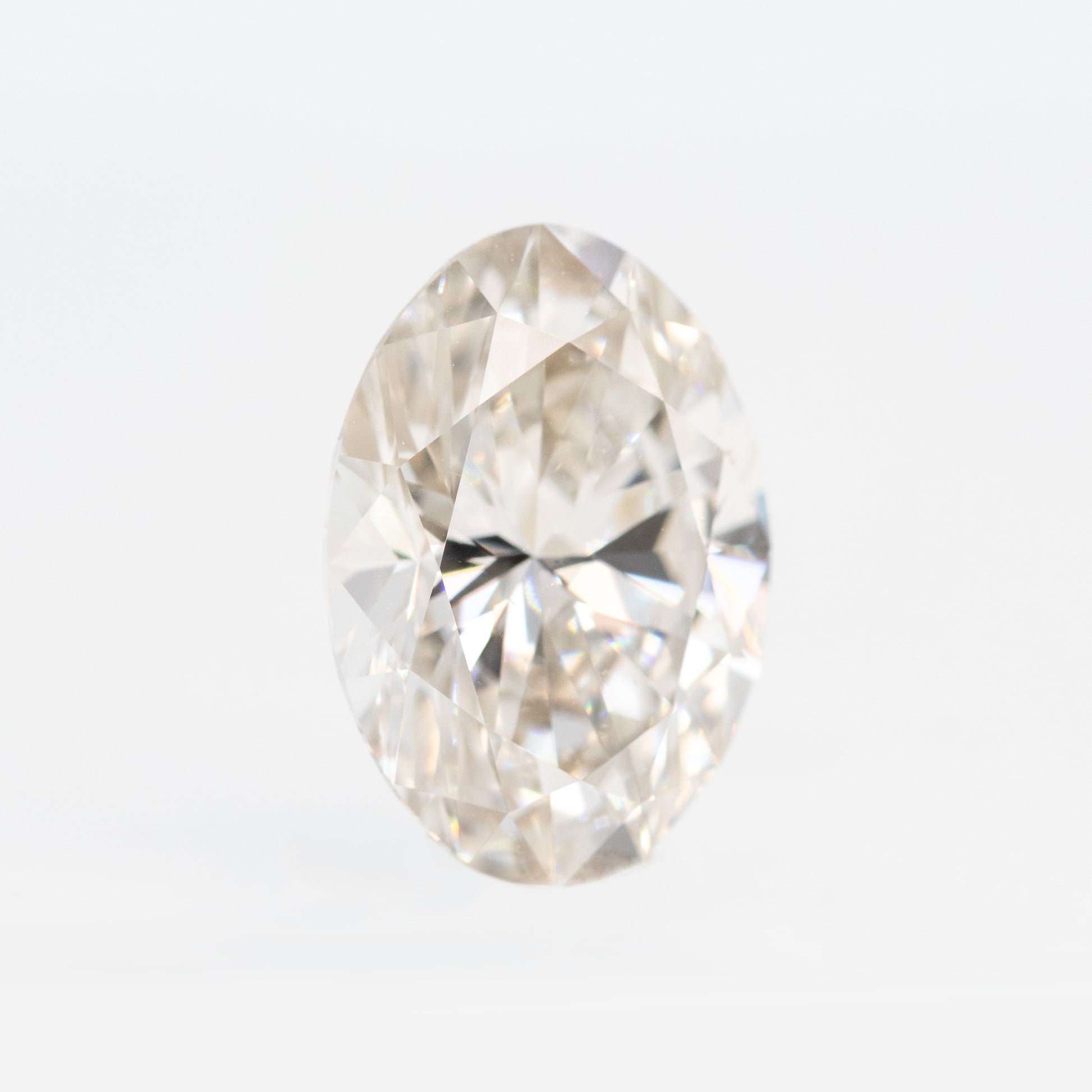 CAELEN (J) 2.87 Carat Certified Lab Grown Oval Diamond for Custom Work - Inventory Code LGO287 - Midwinter Co. Alternative Bridal Rings and Modern Fine Jewelry