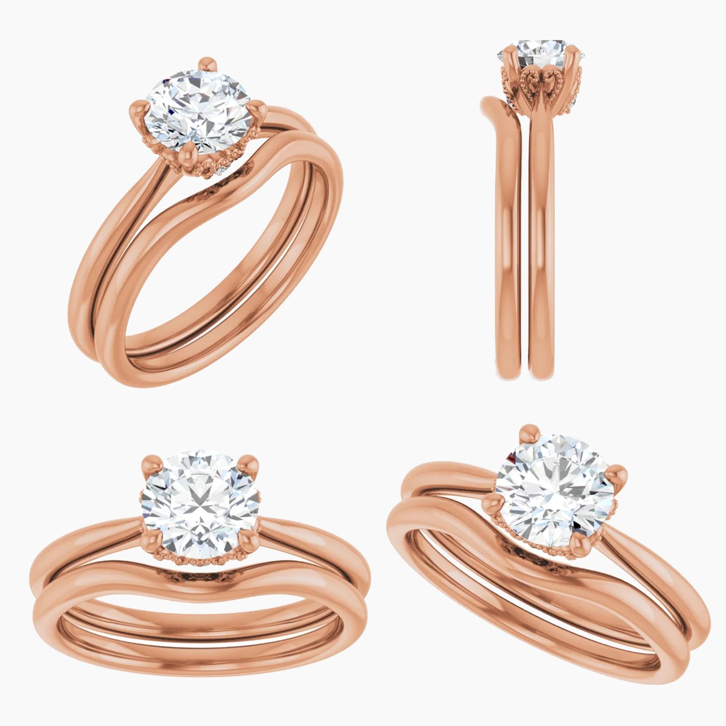 Lark Setting - Midwinter Co. Alternative Bridal Rings and Modern Fine Jewelry