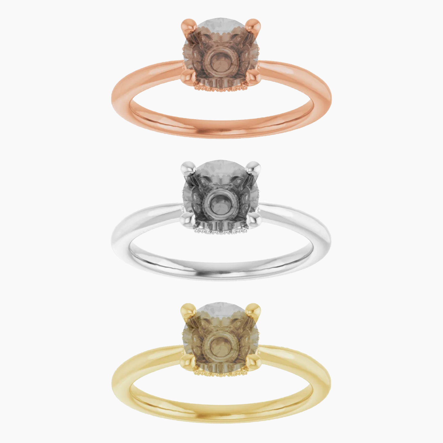 Lark Setting - Midwinter Co. Alternative Bridal Rings and Modern Fine Jewelry