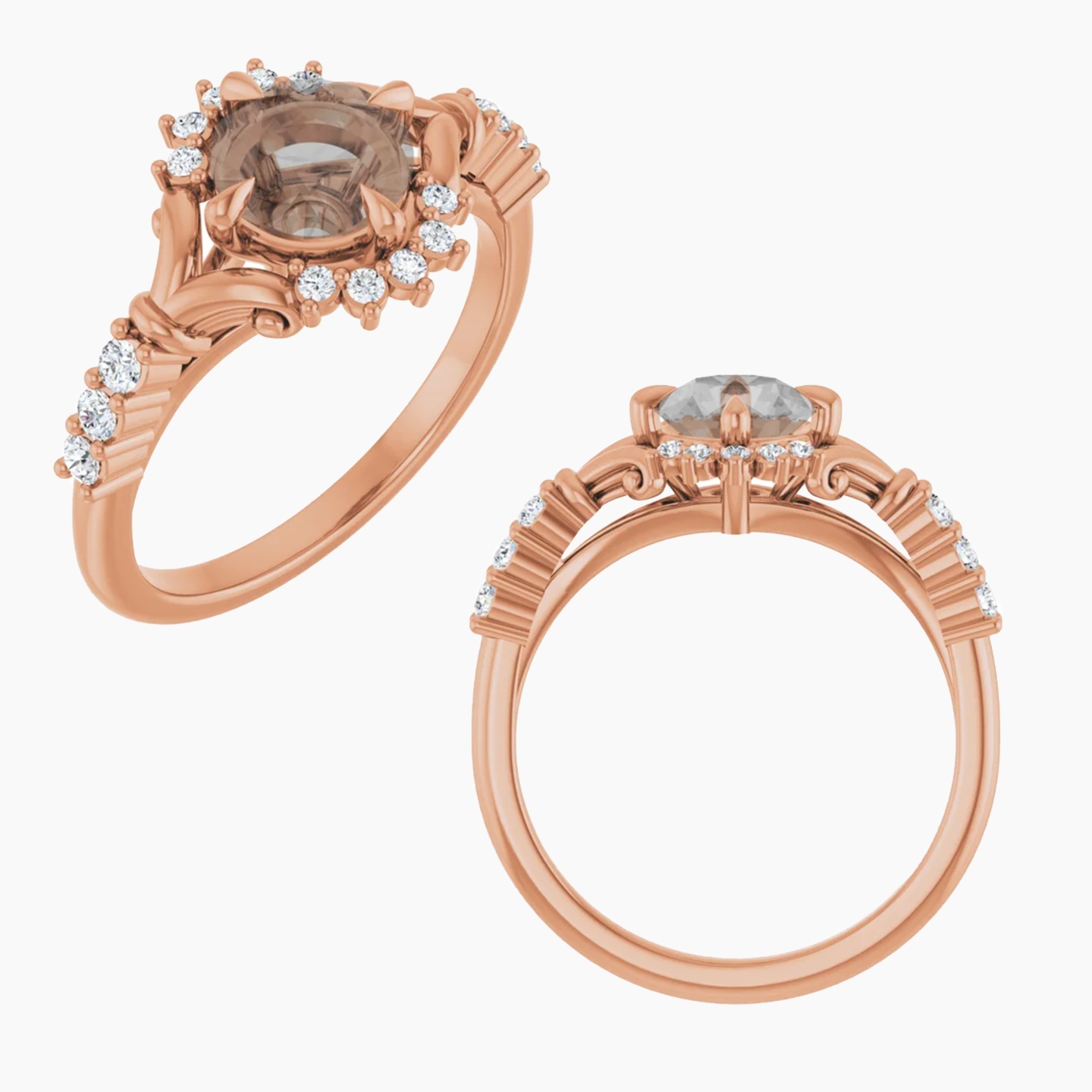 Lillian Setting - Midwinter Co. Alternative Bridal Rings and Modern Fine Jewelry