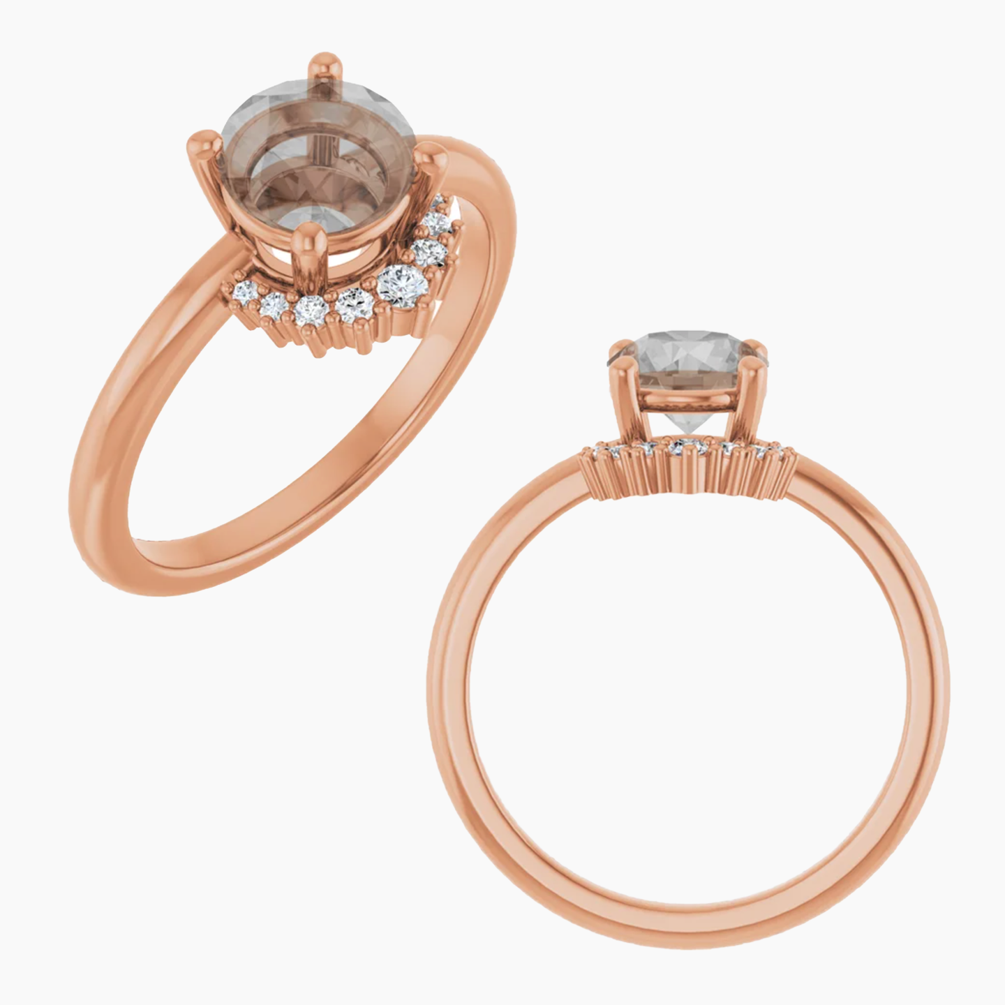 Lonnie Setting - Midwinter Co. Alternative Bridal Rings and Modern Fine Jewelry