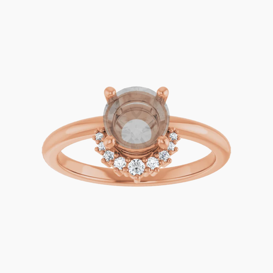 Lonnie Setting - Midwinter Co. Alternative Bridal Rings and Modern Fine Jewelry