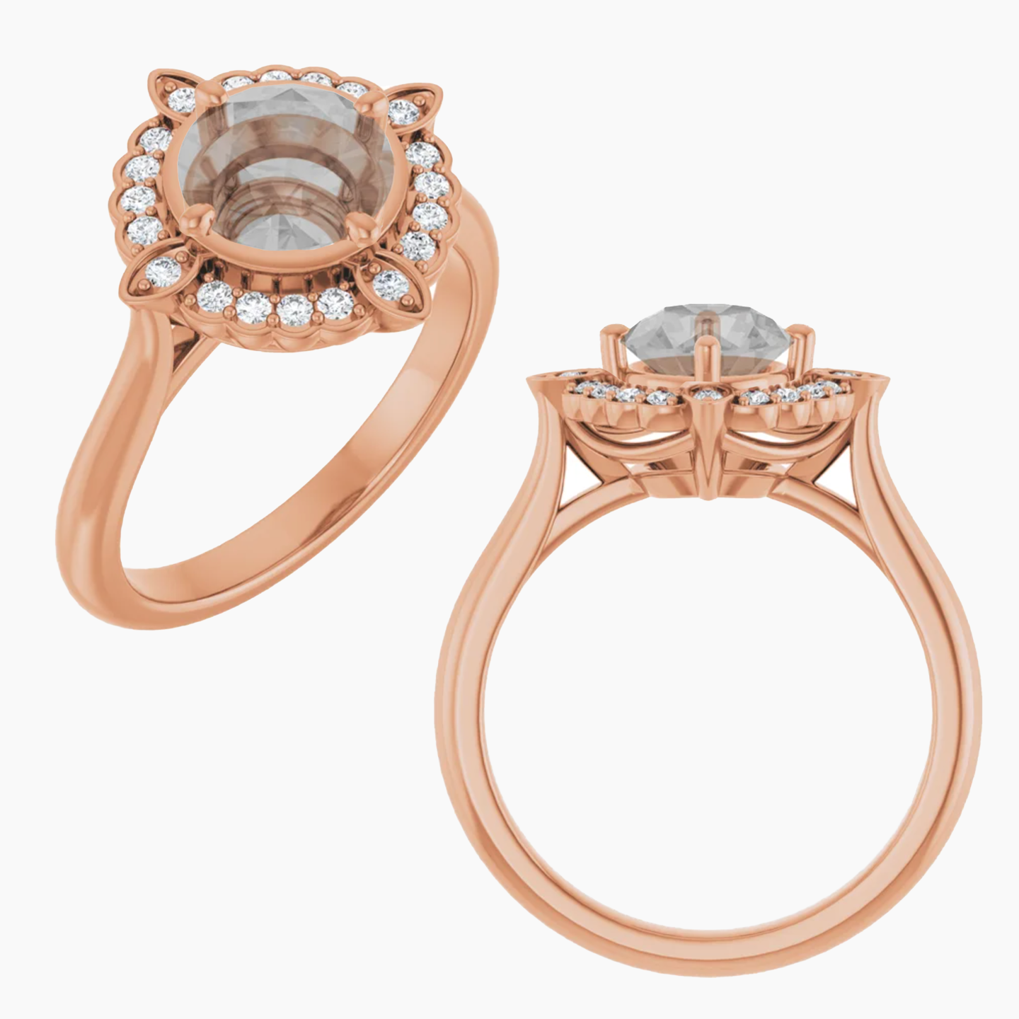 McKenzie Setting - Midwinter Co. Alternative Bridal Rings and Modern Fine Jewelry