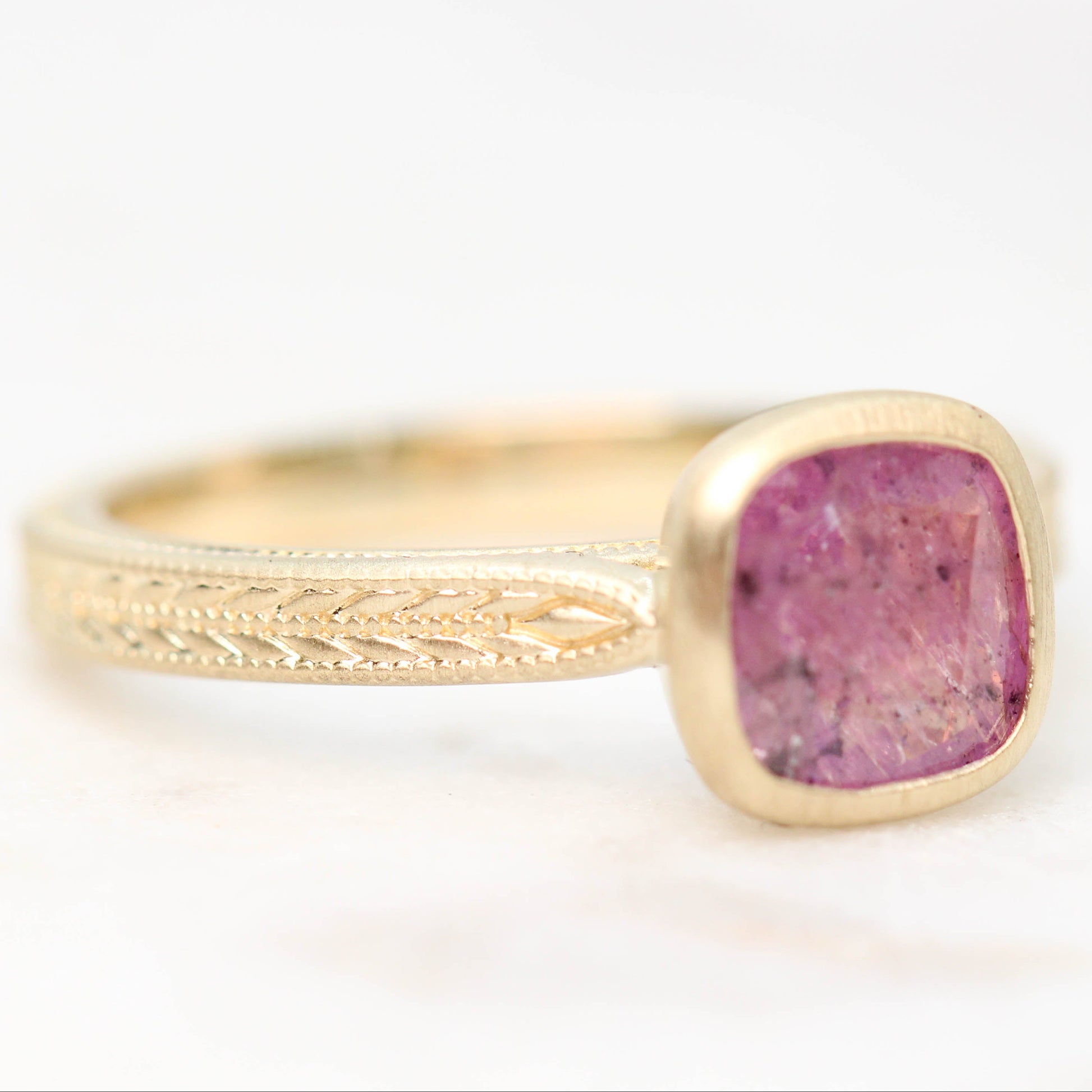 Modified Edith Setting - Midwinter Co. Alternative Bridal Rings and Modern Fine Jewelry
