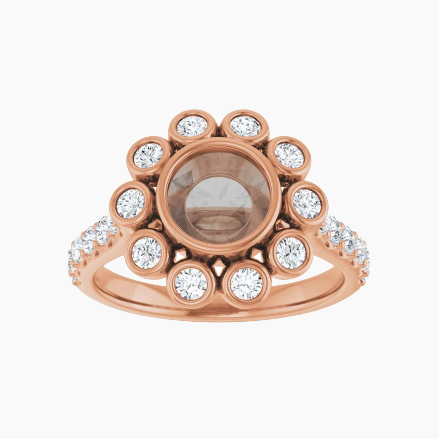 Minnie Setting - Midwinter Co. Alternative Bridal Rings and Modern Fine Jewelry