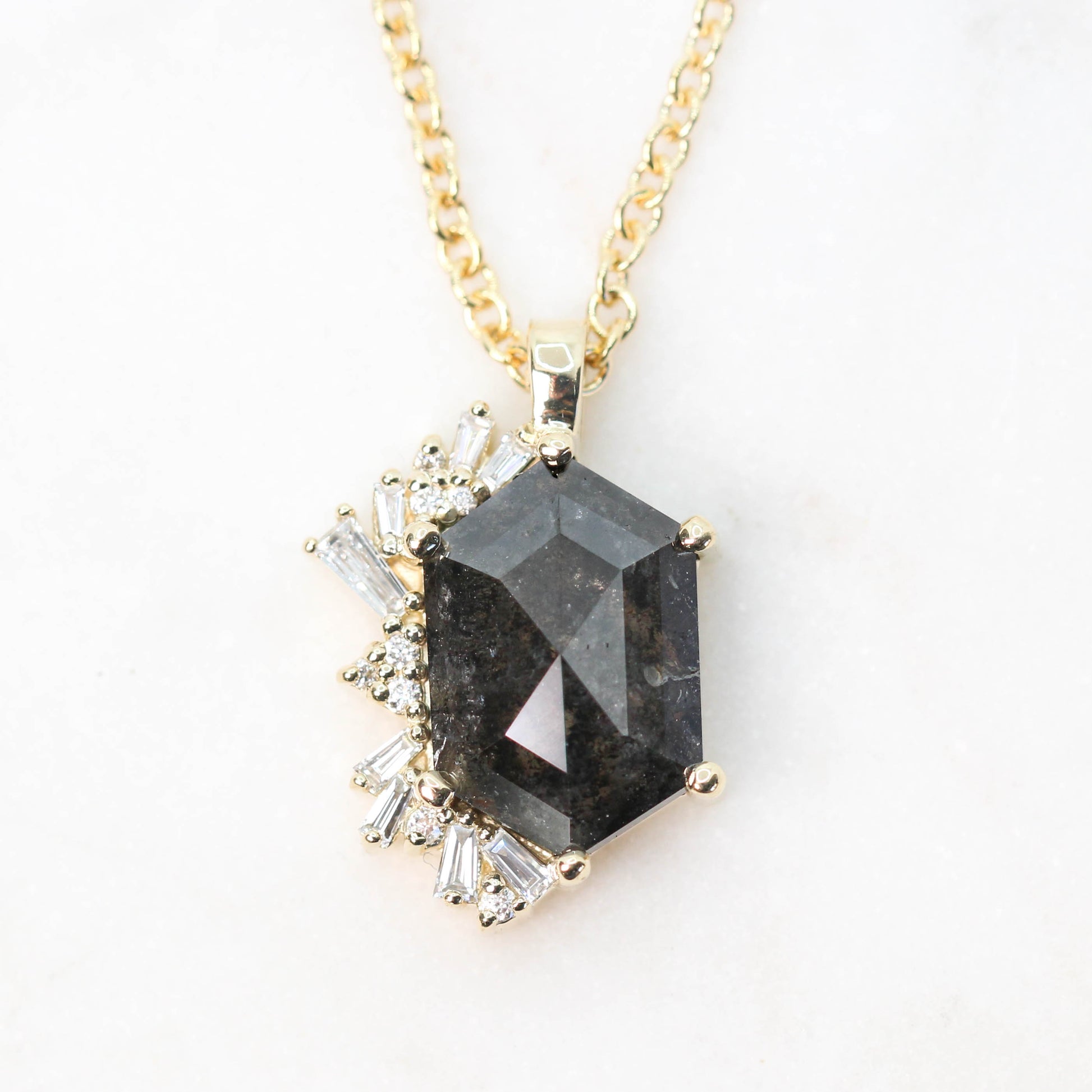 Custom Pendant Necklace - Midwinter Co. Alternative Bridal Rings and Modern Fine Jewelry
