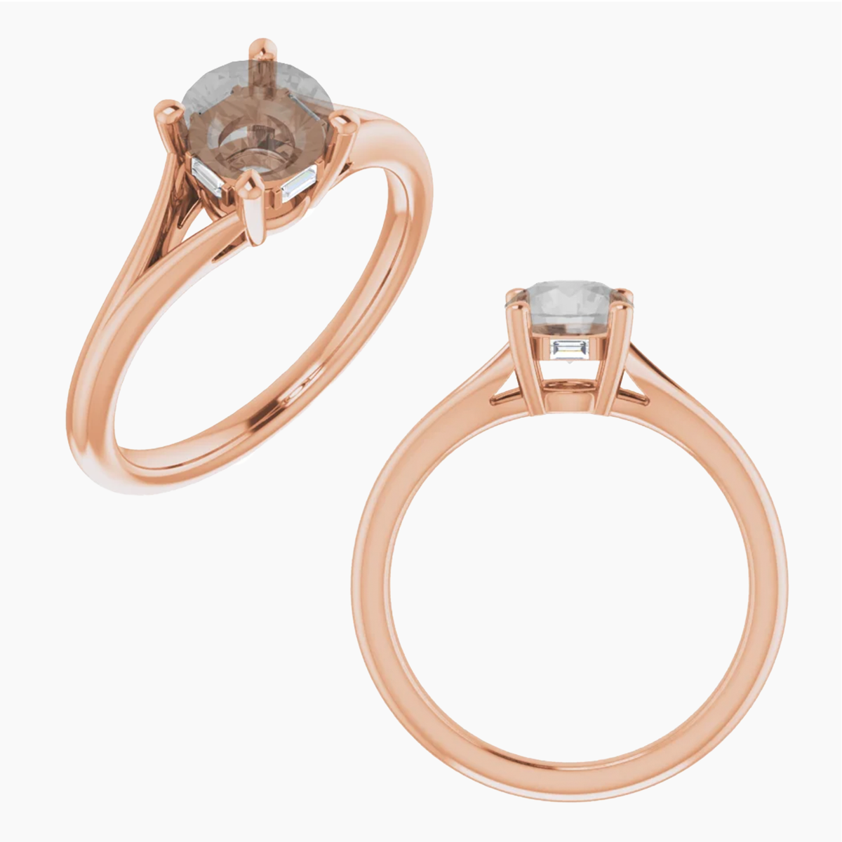 Naomi Setting - Midwinter Co. Alternative Bridal Rings and Modern Fine Jewelry